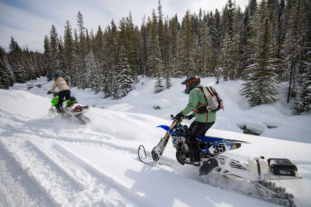 Snow Biking Takes Winter Sports By Storm