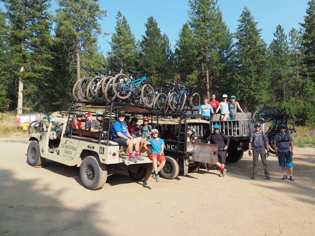 mountain bike shuttle service