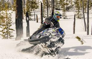 Snowmobiling