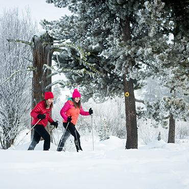 Snowshoeing