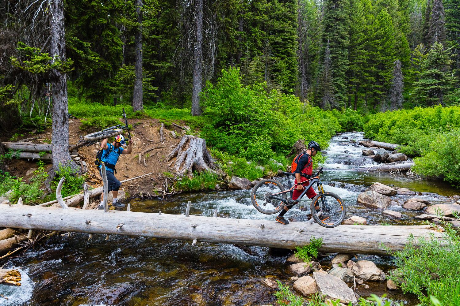 Mountain Bike Momentum McCall Idaho, Let's Go!