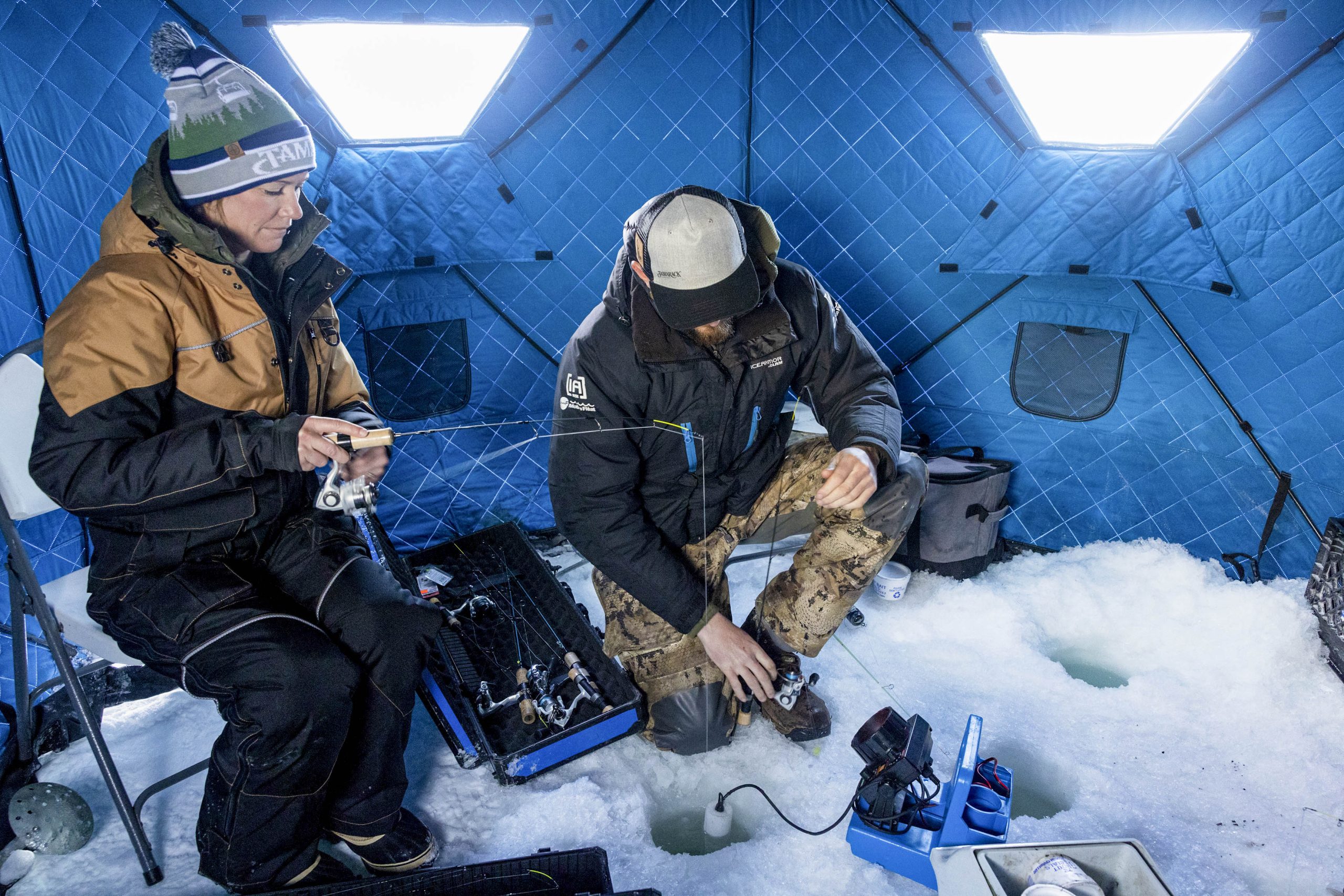 Ice (Fishing) Bucket Challenge 