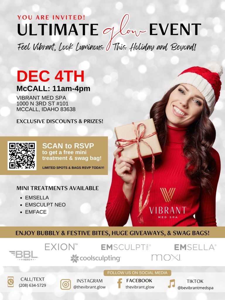 Vibrant Med Spa Holiday Event