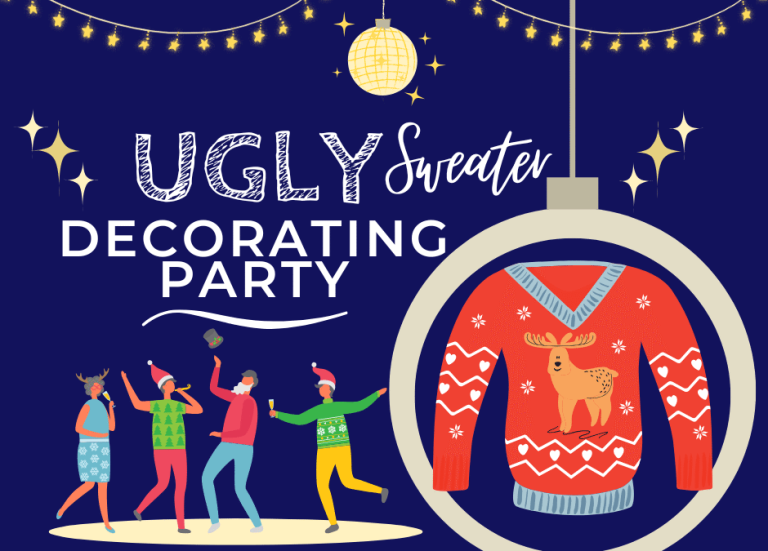 Ugly Sweater Decorating Party w/ Toby’s Place
