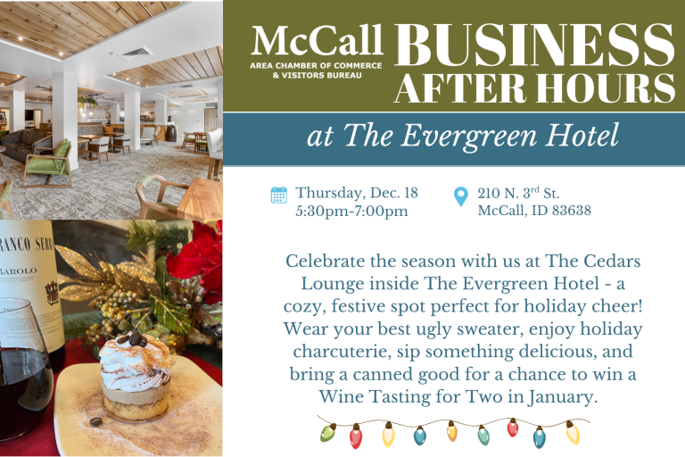 Chamber Holiday Party at the Evergreen!
