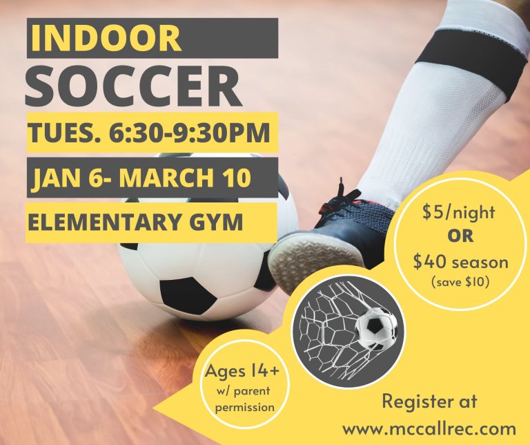 Indoor Soccer Open Gym