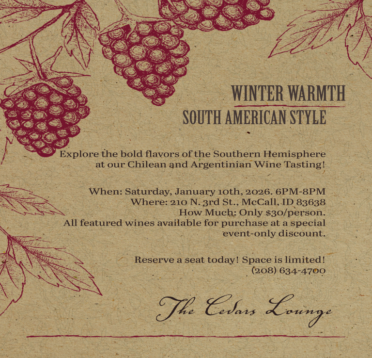 South American Wine Tasting