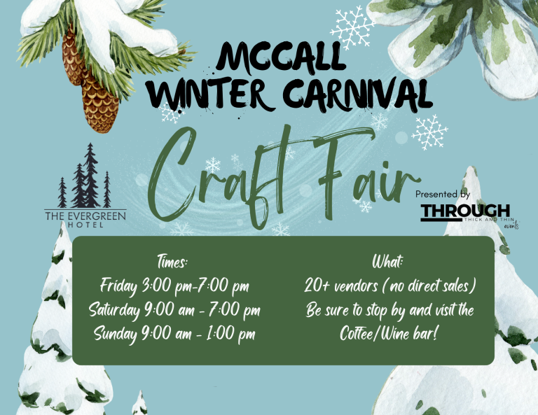 McCall Winter Carnival Craft Fair
