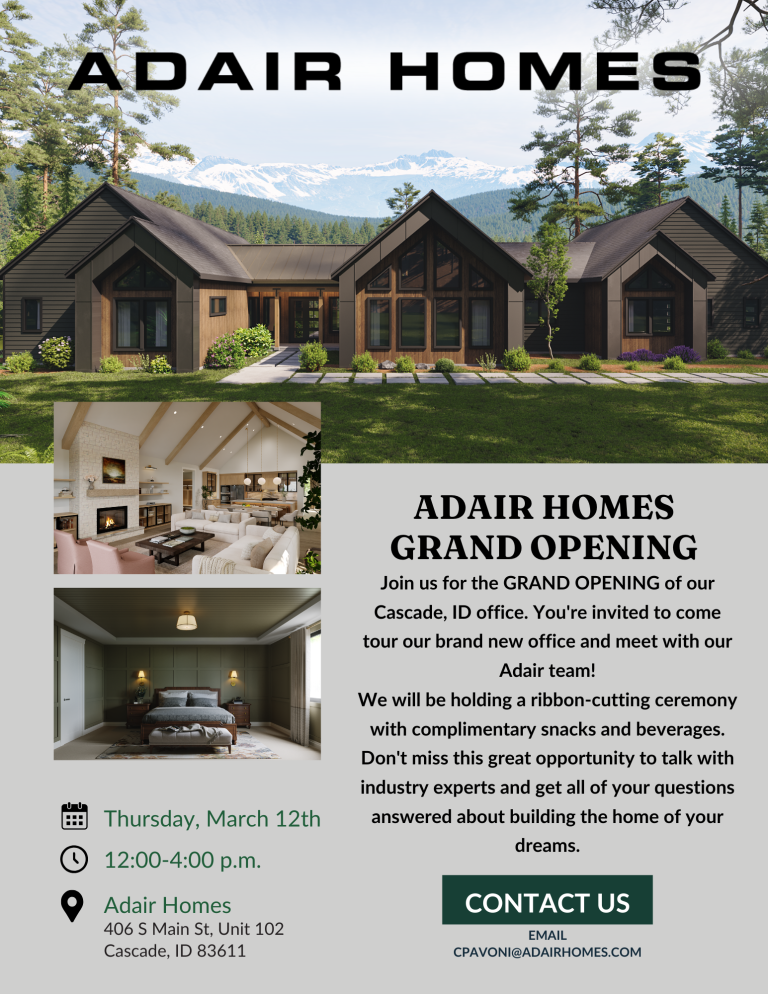 Adair Homes Grand Opening