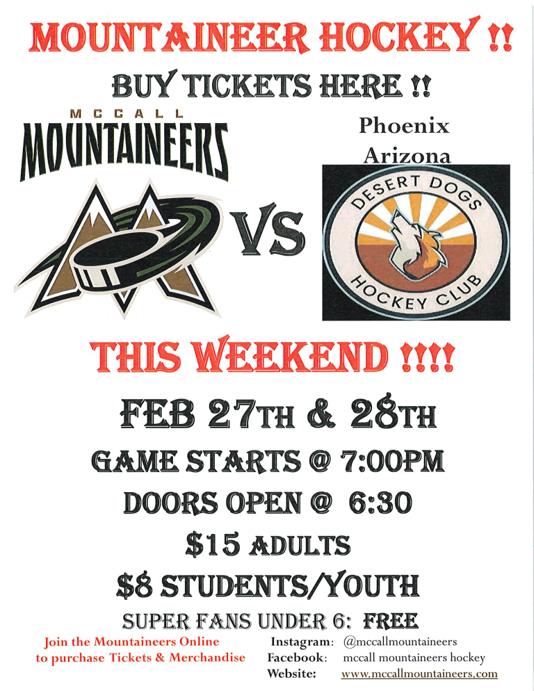 McCall Mountaineers vs Phoenix Arizona Desert Dogs