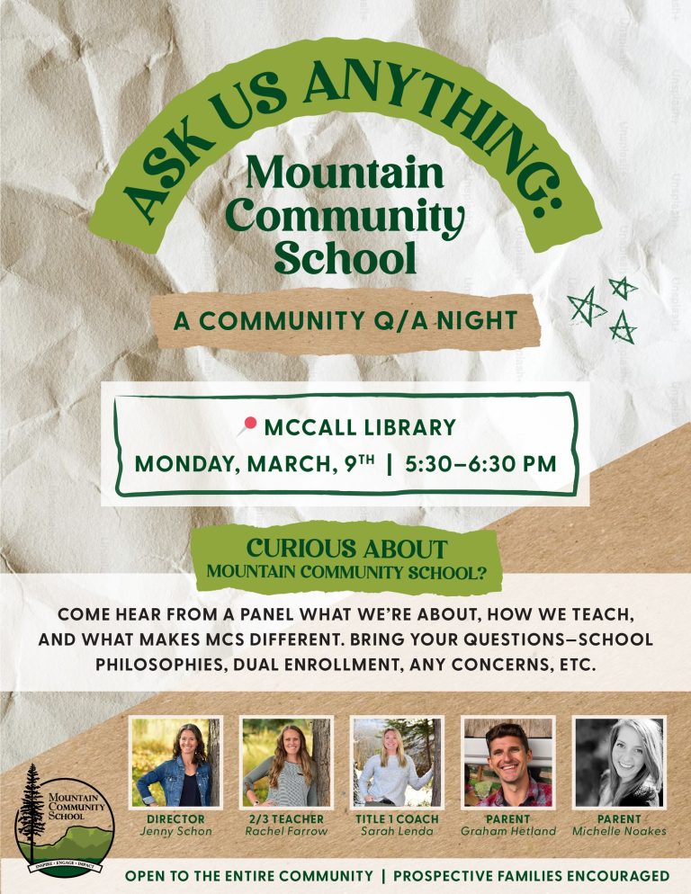 Mountain Community School Q/A