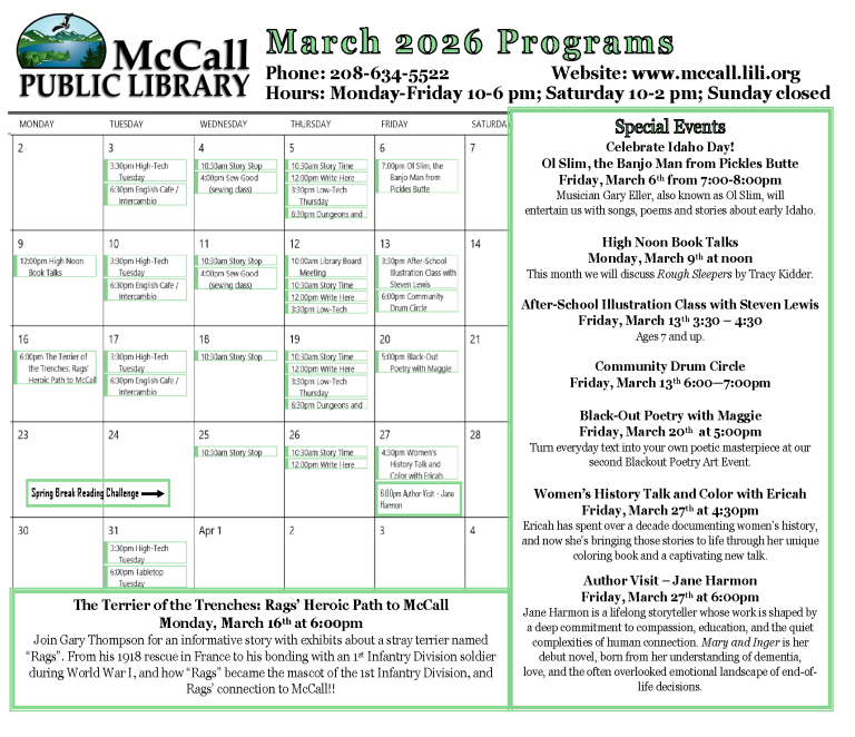 High Noon Book Talks