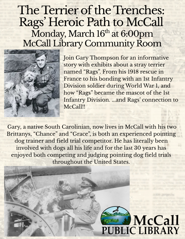 The Terrier of the Trenches: Rags’ Heroic Path to McCall