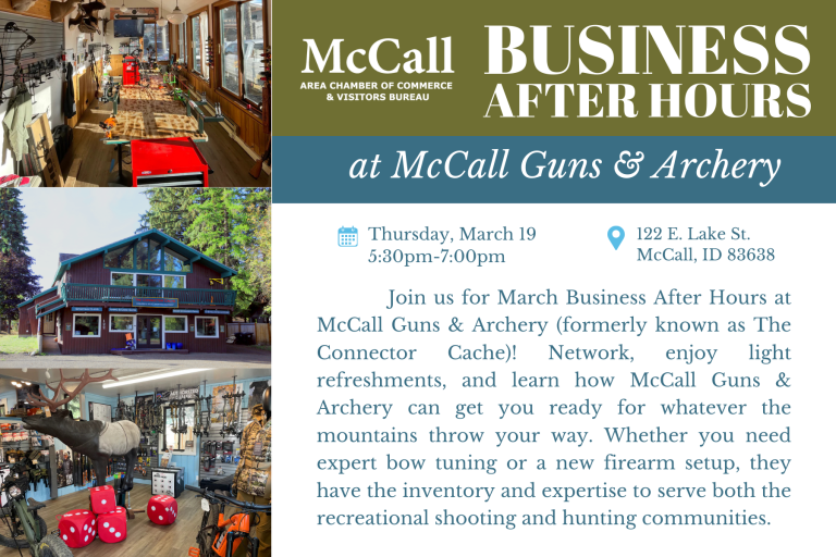 Business After Hours at McCall Guns & Archery