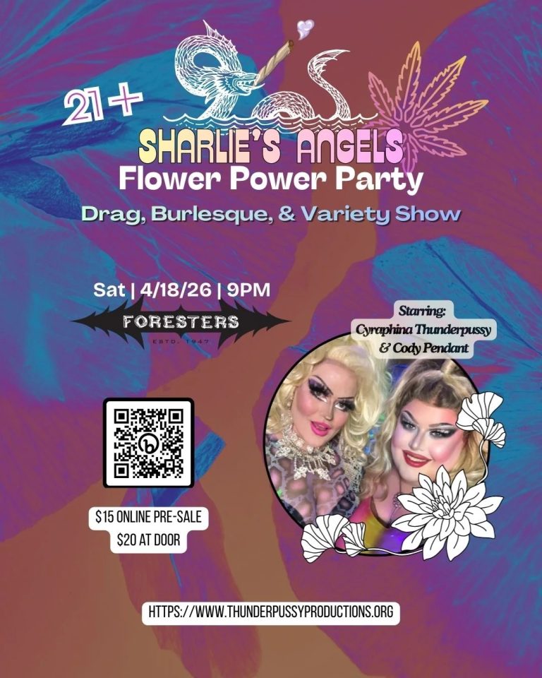 Sharlie’s Angels Flower Power Party