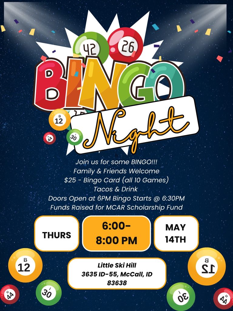 MCAR Bingo Night