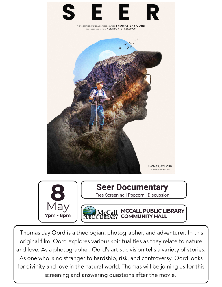 Seer Documentary Screening w/ Thomas Oord