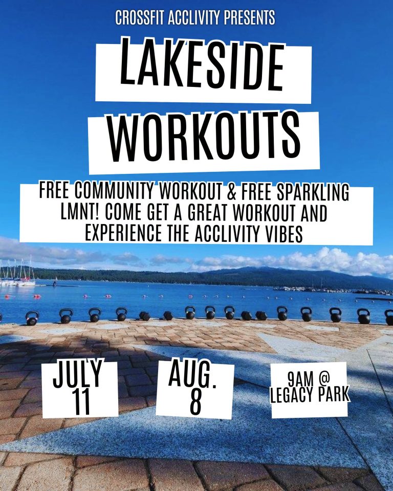 Free Community Lakeside Workouts