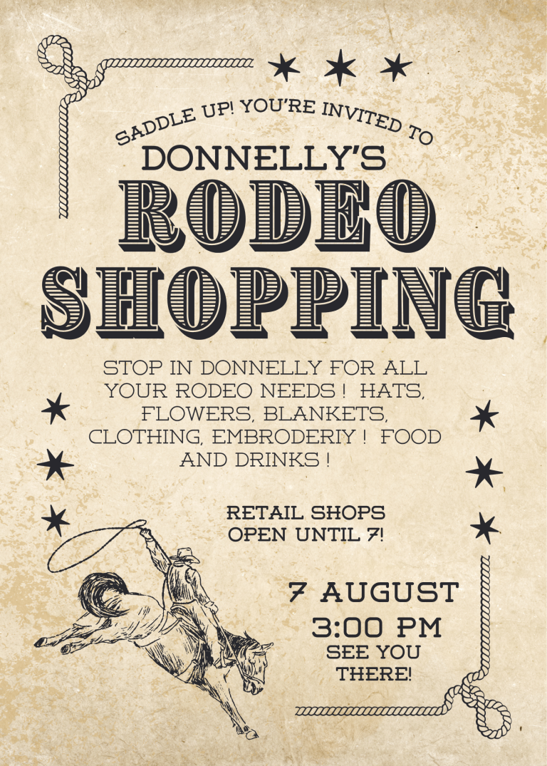 Donnelly’s Rodeo Shopping