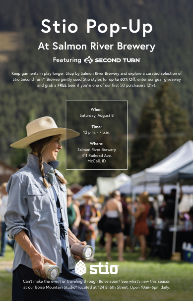 Stio Pop-Up at Salmon River Brewery
