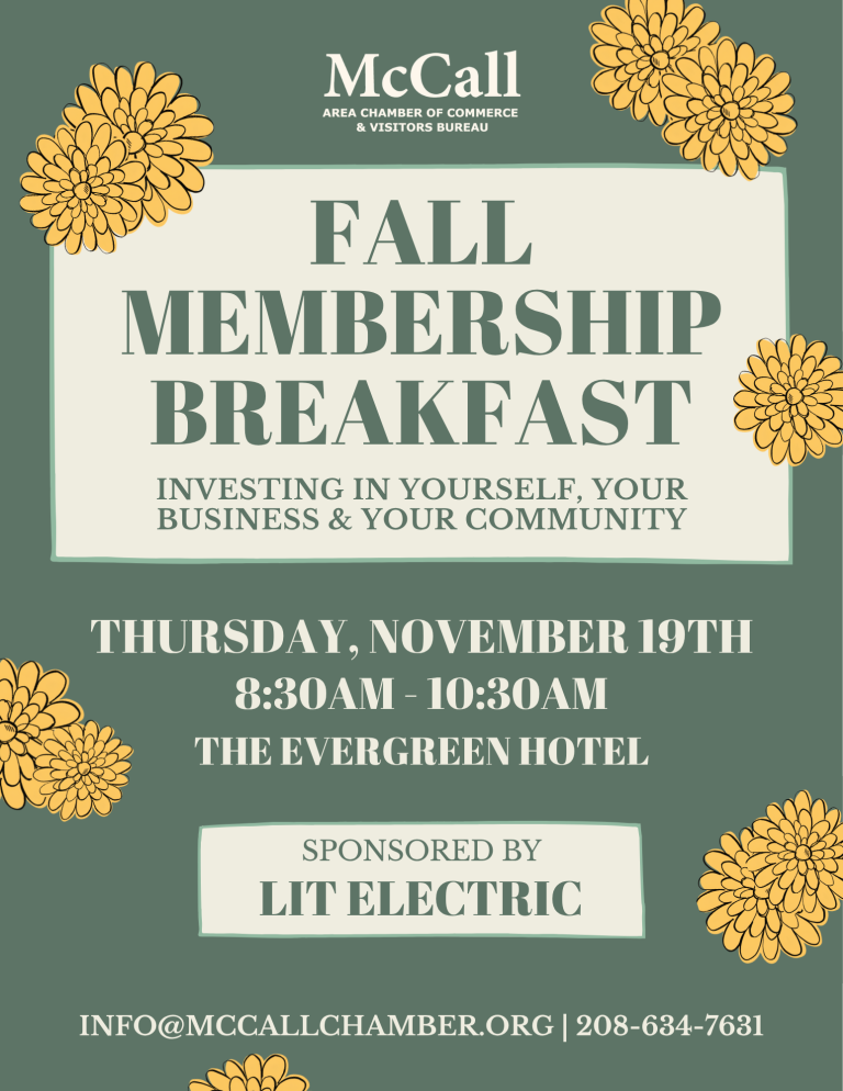Fall Membership Breakfast